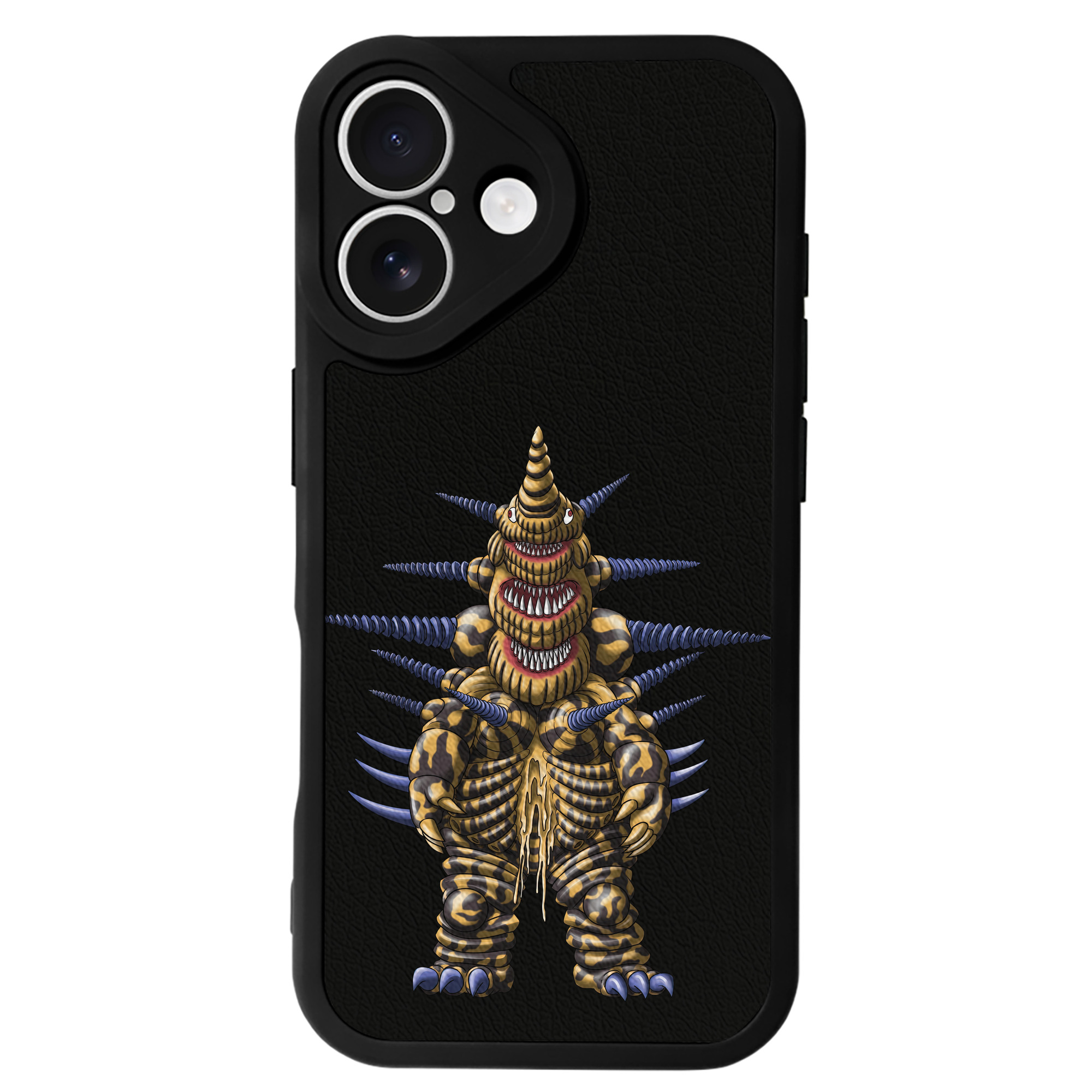 （画像用） ウルトラマン Ultraman 【iPhone 16シリーズ対応】シリコンスマホケース（レザー調） 材質：シリコン